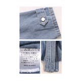 ヴィンテージな甘辛スタイルスタッズデニムジャケット アウター レディース | Sawa a la mode | 詳細画像24