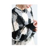重ねて花咲くクロシェ編みフリンジトップス レディース ファッション | Sawa a la mode | 詳細画像20