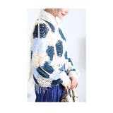 重ねて花咲くクロシェ編みフリンジトップス レディース ファッション | Sawa a la mode | 詳細画像25