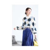 重ねて花咲くクロシェ編みフリンジトップス レディース ファッション | Sawa a la mode | 詳細画像28