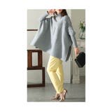 優雅なフェミニンを飾る花柄編みハイネックニット トップス レディース | Sawa a la mode | 詳細画像3