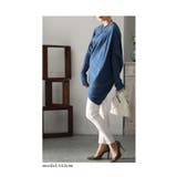 スタイリッシュに体型カバーする変形ドルマンニット レディース ファッション | Sawa a la mode | 詳細画像11