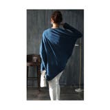 スタイリッシュに体型カバーする変形ドルマンニット レディース ファッション | Sawa a la mode | 詳細画像14