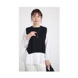 「コーデ要らず」なシャツ×ニットベスト2点セット レディース ファッション | Sawa a la mode | 詳細画像19
