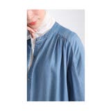 バックフリルのゆったり羽織れるデニムチュニック レディース ファッション | Sawa a la mode | 詳細画像17 