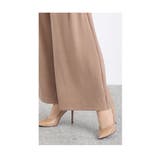 お手洗いの時に裾が床につかないストレッチタックワイドパンツ レディース | Sawa a la mode | 詳細画像18