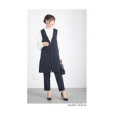 着まわし力抜群な最旬ジレスーツ3点セット レディース ファッション | Sawa a la mode | 詳細画像26