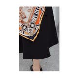 スカーフなびく高揚感たっぷりフレアワンピース レディース ファッション | Sawa a la mode | 詳細画像5