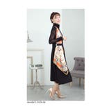 スカーフなびく高揚感たっぷりフレアワンピース レディース ファッション | Sawa a la mode | 詳細画像7