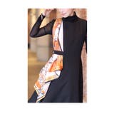 スカーフなびく高揚感たっぷりフレアワンピース レディース ファッション | Sawa a la mode | 詳細画像13