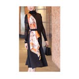 スカーフなびく高揚感たっぷりフレアワンピース レディース ファッション | Sawa a la mode | 詳細画像14
