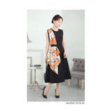 スカーフなびく高揚感たっぷりフレアワンピース レディース ファッション | Sawa a la mode | 詳細画像18