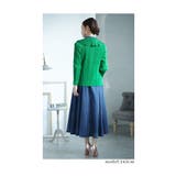 窮屈感ゼロな伸縮性抜群プリーツジャケット レディース ファッション | Sawa a la mode | 詳細画像20