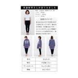 爽やかな花刺繍のストライプシャツチュニック レディース ファッション | Sawa a la mode | 詳細画像29