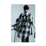 カジュアルスタイルの王道チェック柄シャツチュニック レディース ファッション | Sawa a la mode | 詳細画像10