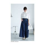 ナチュラルな花刺繍が舞うレース襟コットンブラウス レディース ファッション | Sawa a la mode | 詳細画像8