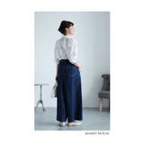 ナチュラルな花刺繍が舞うレース襟コットンブラウス レディース ファッション | Sawa a la mode | 詳細画像12