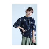 ナチュラルな花刺繍が舞うレース襟コットンブラウス レディース ファッション | Sawa a la mode | 詳細画像18