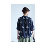 ナチュラルな花刺繍が舞うレース襟コットンブラウス レディース ファッション | Sawa a la mode | 詳細画像22
