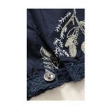ナチュラルな花刺繍が舞うレース襟コットンブラウス レディース ファッション | Sawa a la mode | 詳細画像24
