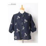 ナチュラルな花刺繍が舞うレース襟コットンブラウス レディース ファッション | Sawa a la mode | 詳細画像25