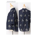 ナチュラルな花刺繍が舞うレース襟コットンブラウス レディース ファッション | Sawa a la mode | 詳細画像26