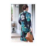 プリーツで腕周り楽々な花柄チュニックワンピース レディース ファッション | Sawa a la mode | 詳細画像15