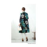 プリーツで腕周り楽々な花柄チュニックワンピース レディース ファッション | Sawa a la mode | 詳細画像26