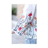 艶やかなチューリップ畑の刺繍シャツブラウス レディース ファッション | Sawa a la mode | 詳細画像18