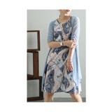 纏うだけで品格を加えるスカーフ柄アンサンブルワンピース レディース ファッション | Sawa a la mode | 詳細画像9