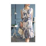 纏うだけで品格を加えるスカーフ柄アンサンブルワンピース レディース ファッション | Sawa a la mode | 詳細画像11