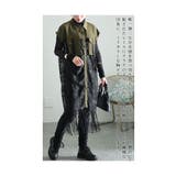 エッジの効いたミリタリースタイル異素材レースワンピース レディース ファッション | Sawa a la mode | 詳細画像6