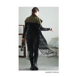 エッジの効いたミリタリースタイル異素材レースワンピース レディース ファッション | Sawa a la mode | 詳細画像8