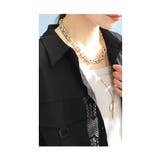 エッジの効いたミリタリースタイル異素材レースワンピース レディース ファッション | Sawa a la mode | 詳細画像18