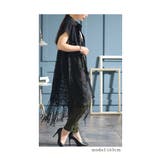 エッジの効いたミリタリースタイル異素材レースワンピース レディース ファッション | Sawa a la mode | 詳細画像19