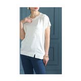 拘り感じる可憐な刺繍が華やぐ胸ポケットレースカットソー レディース ファッション | Sawa a la mode | 詳細画像19