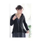 大人の脱カジュアルが楽しめる上品な袖レースパーカー レディース ファッション | Sawa a la mode | 詳細画像25