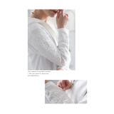 大人の脱カジュアルが楽しめる上品な袖レースパーカー レディース ファッション | Sawa a la mode | 詳細画像26