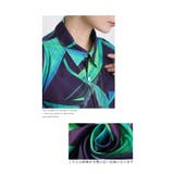 艶やかなボタニカル柄のチュニックシャツ レディース ファッション | Sawa a la mode | 詳細画像4 