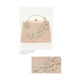 煌く花モチーフ流れる2wayオケージョンバッグ レディース ファッション | Sawa a la mode | 詳細画像4
