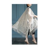 纏うだけで最高の華やぎレース柄ストール風カーディガン レディース ファッション | Sawa a la mode | 詳細画像3 