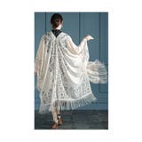 纏うだけで最高の華やぎレース柄ストール風カーディガン レディース ファッション | Sawa a la mode | 詳細画像14 