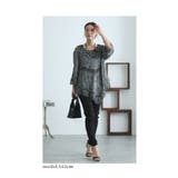 アシンメトリーな裾のカッティングレーストップス レディース ファッション | Sawa a la mode | 詳細画像11