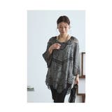 アシンメトリーな裾のカッティングレーストップス レディース ファッション | Sawa a la mode | 詳細画像15