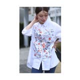 艶やかな刺繍が彩るコットンシャツチュニック レディース ファッション | Sawa a la mode | 詳細画像16 