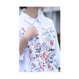 艶やかな刺繍が彩るコットンシャツチュニック レディース ファッション | Sawa a la mode | 詳細画像17 