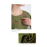 思わず笑顔がこぼれる草花刺繍コットンブラウス レディース ファッション | Sawa a la mode | 詳細画像4 