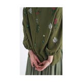 思わず笑顔がこぼれる草花刺繍コットンブラウス レディース ファッション | Sawa a la mode | 詳細画像8 