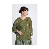 思わず笑顔がこぼれる草花刺繍コットンブラウス レディース ファッション | Sawa a la mode | 詳細画像14 