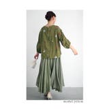 思わず笑顔がこぼれる草花刺繍コットンブラウス レディース ファッション | Sawa a la mode | 詳細画像15 